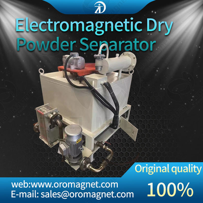 équipement électromagnétique de séparation de boue de 2T 380ACV avec la machine magnétique de séparateur de refroidissement à l'huile de l'eau ou